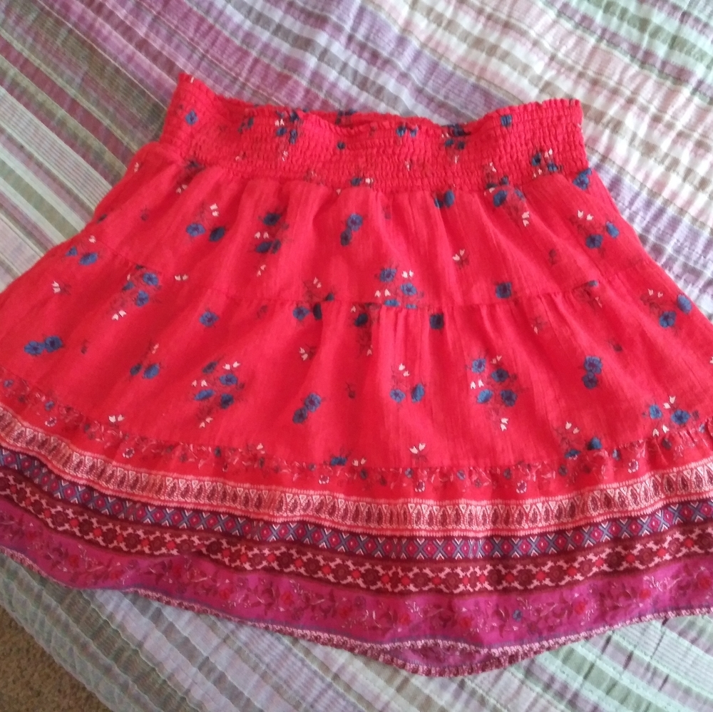 Mini peasant skirt old navy
